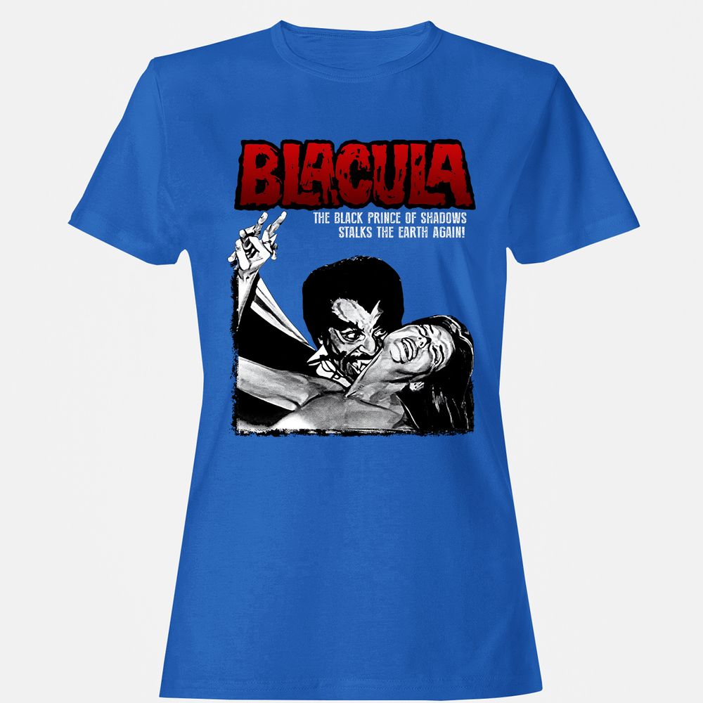 Women's T-Shirt - 7DHY529M - Royal - 14