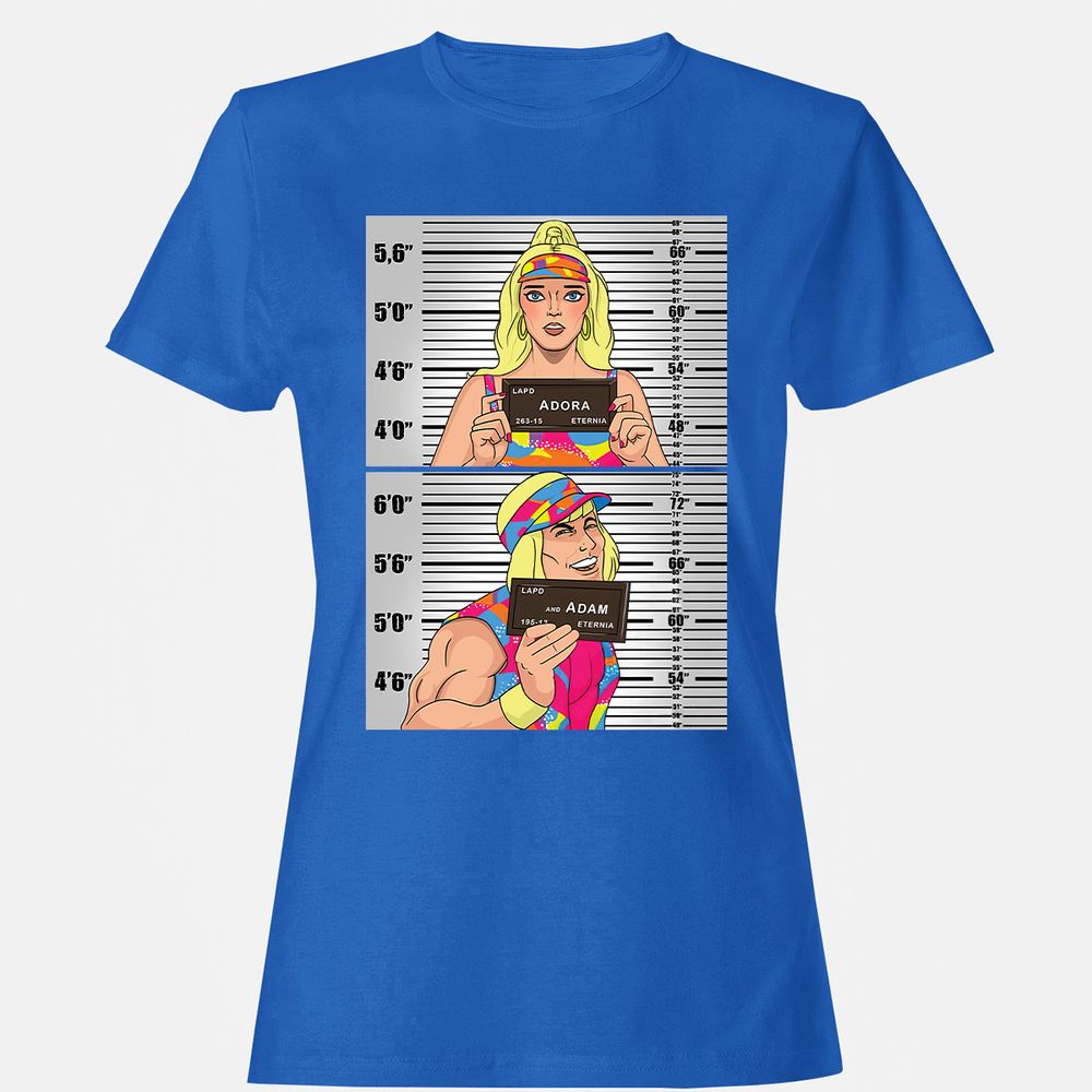 Women's T-Shirt - 3XNPUGUH - Royal - 14