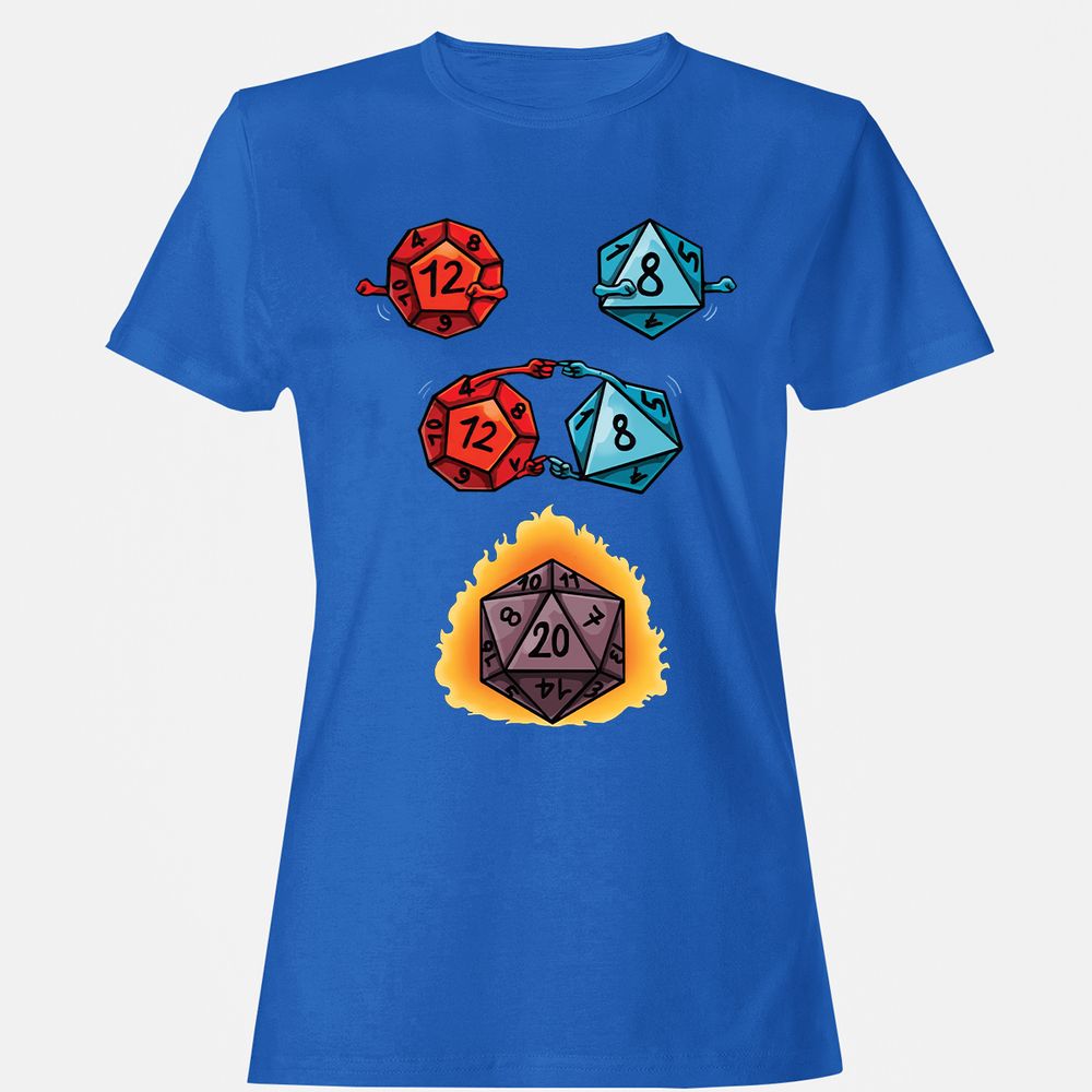 Women's T-Shirt - BS7XQ86N - Royal - 14