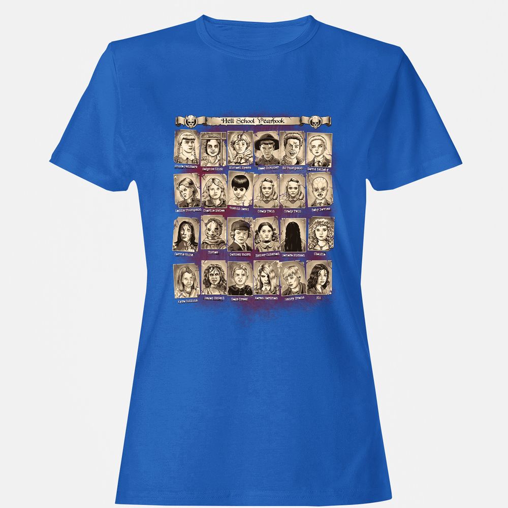Women's T-Shirt - VQCC3P73 - Royal - 14