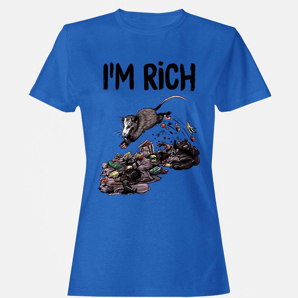 Women's T-Shirt - 1MEW93ZV - Royal - 14