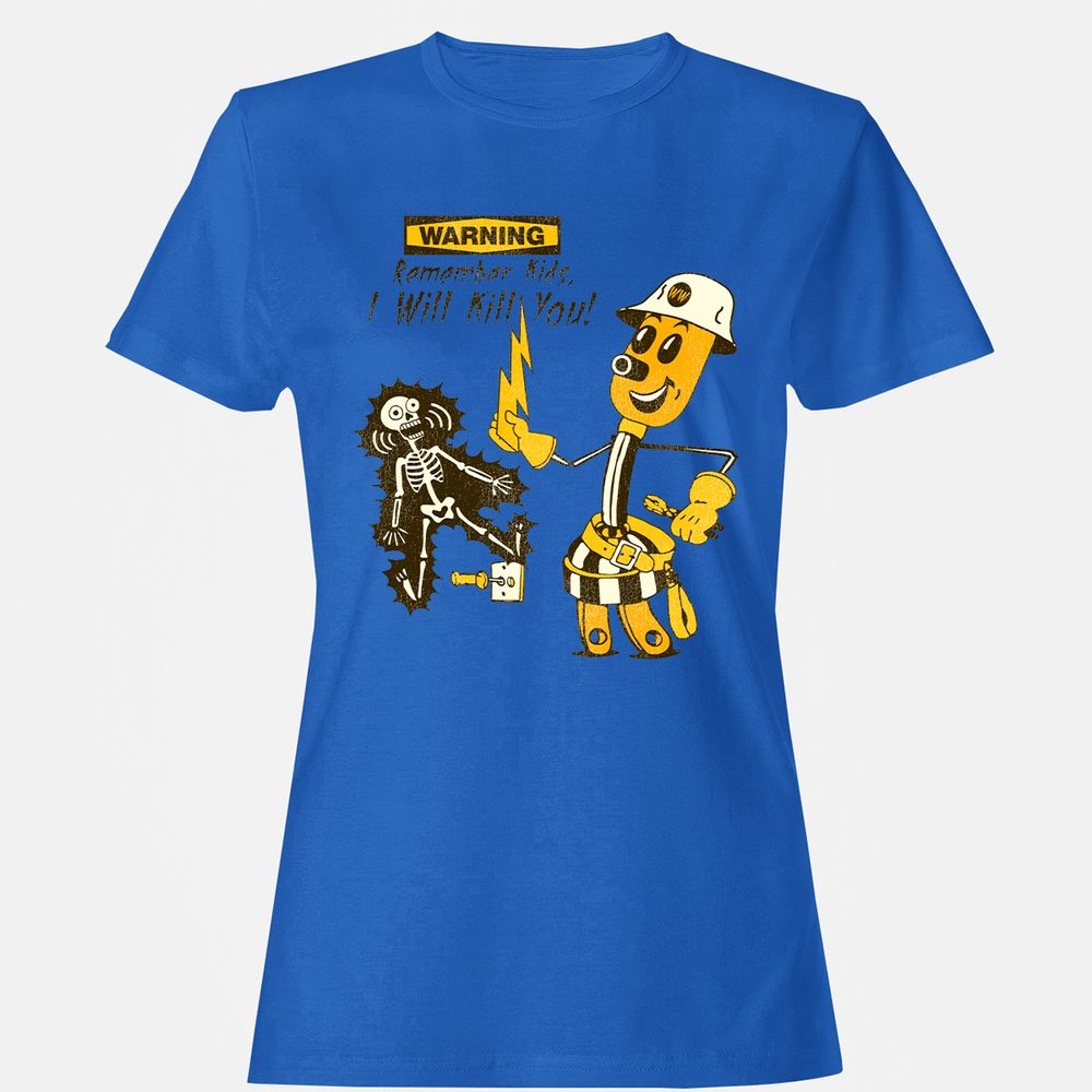 Women's T-Shirt - 1YKHXSP2 - Royal - 14