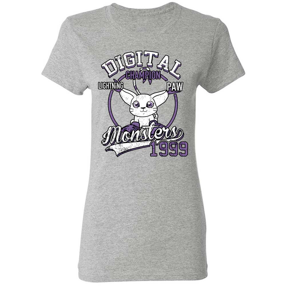Women's T-Shirt - DZKYRWD7 - Sport Grey - 14
