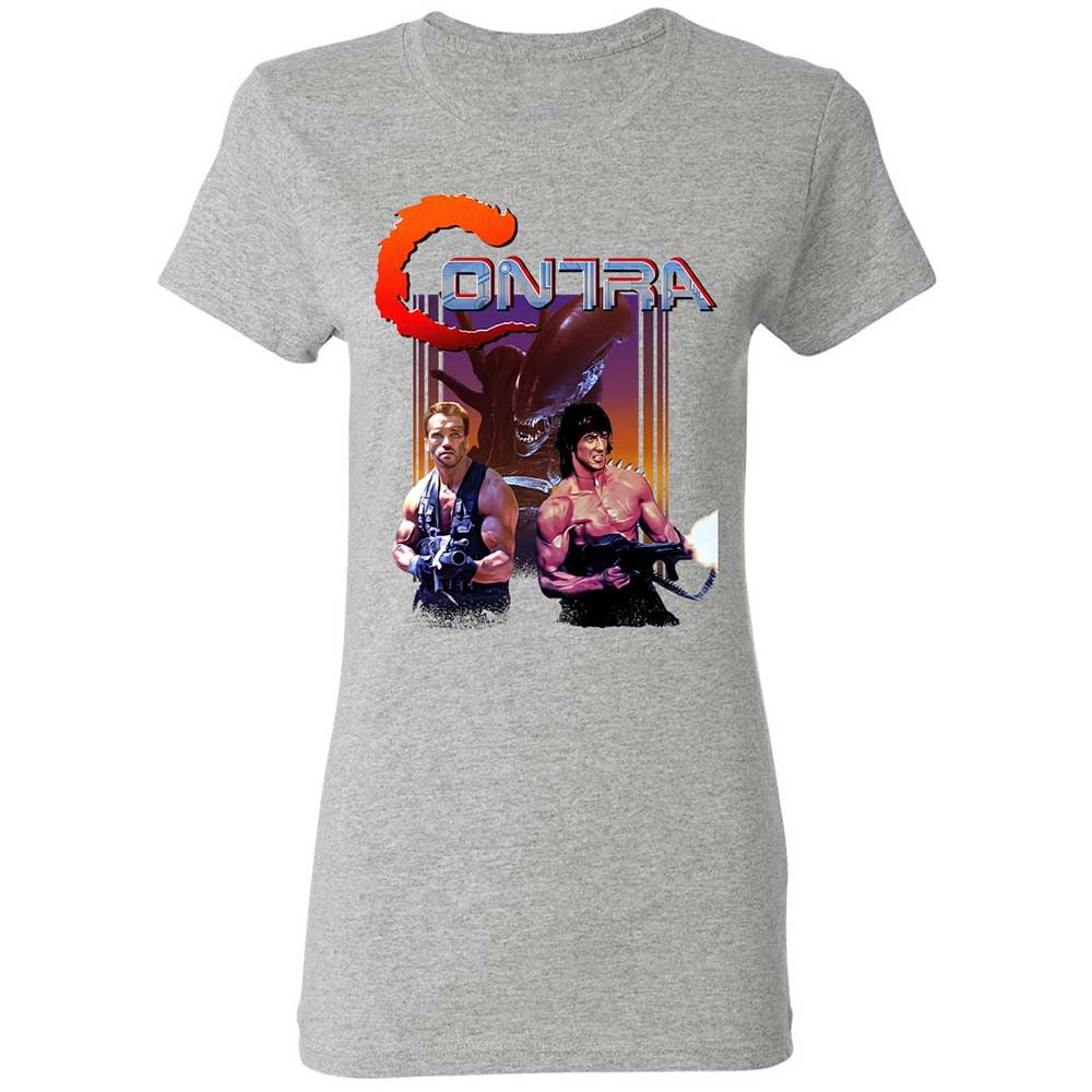 Women's T-Shirt - W9CV388R - Sport Grey - 14
