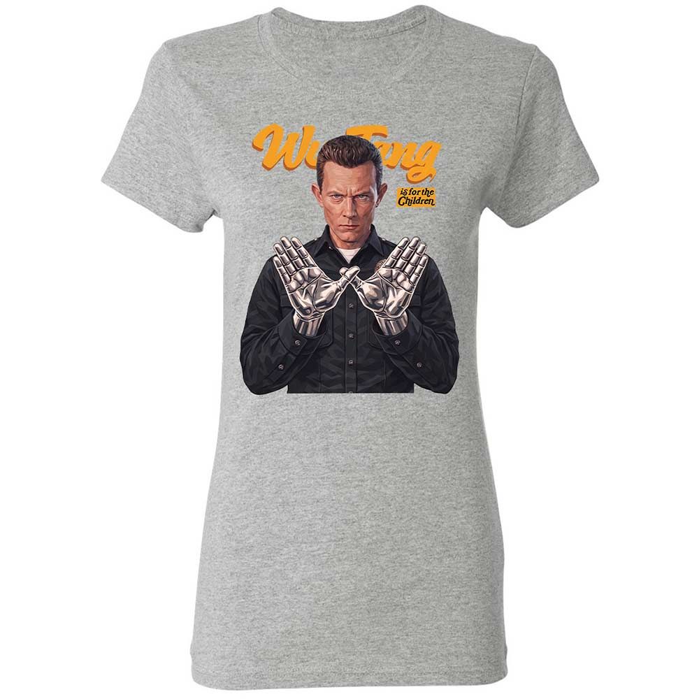 Women's T-Shirt - Black - Sport Grey - 14