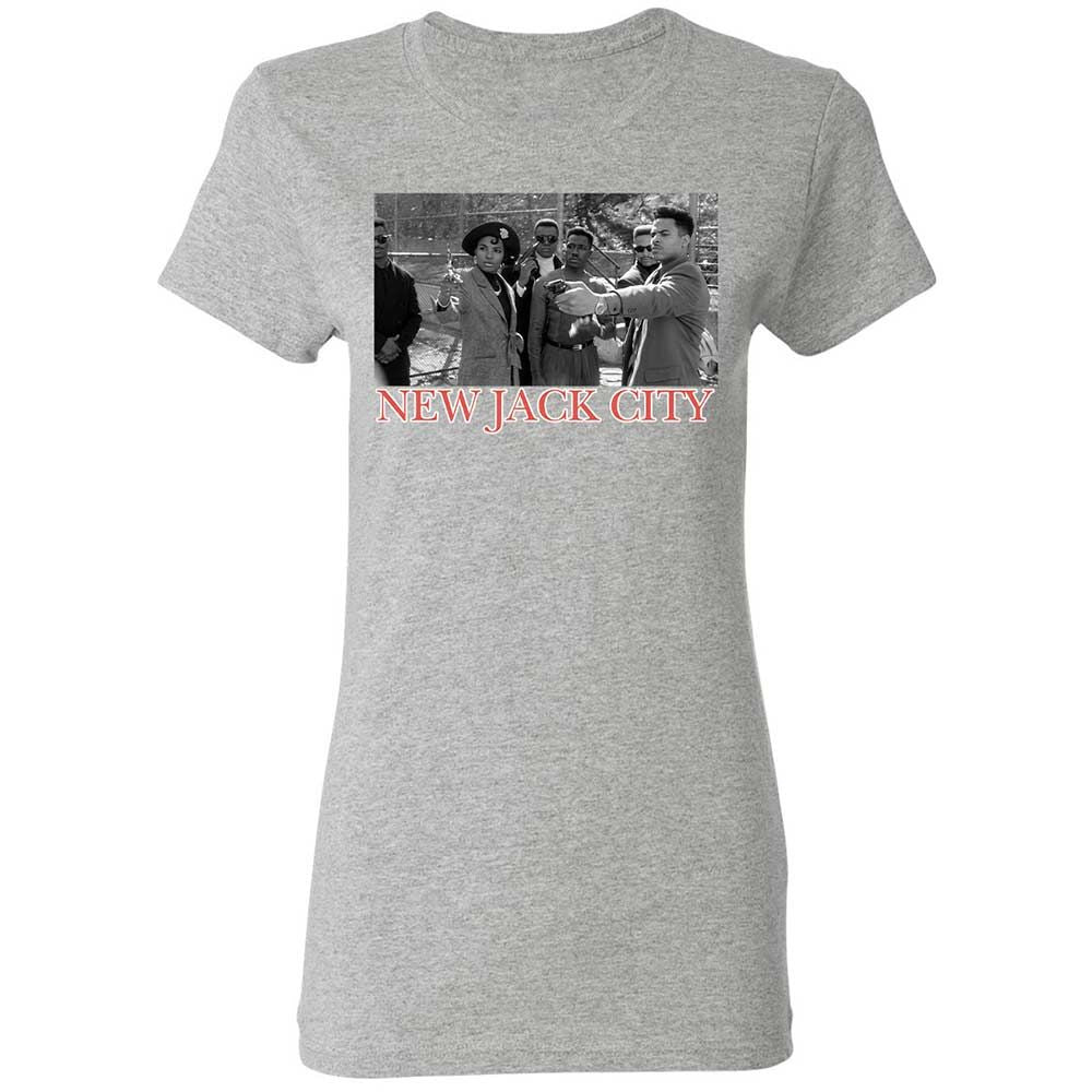 Women's T-Shirt - 12LJBNB3 - Sport Grey - 14