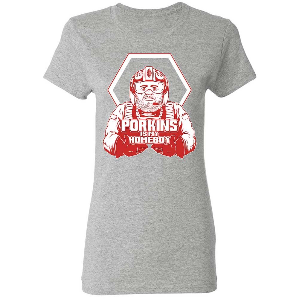 Porkins Is My Homeboy - Sport Grey - 14