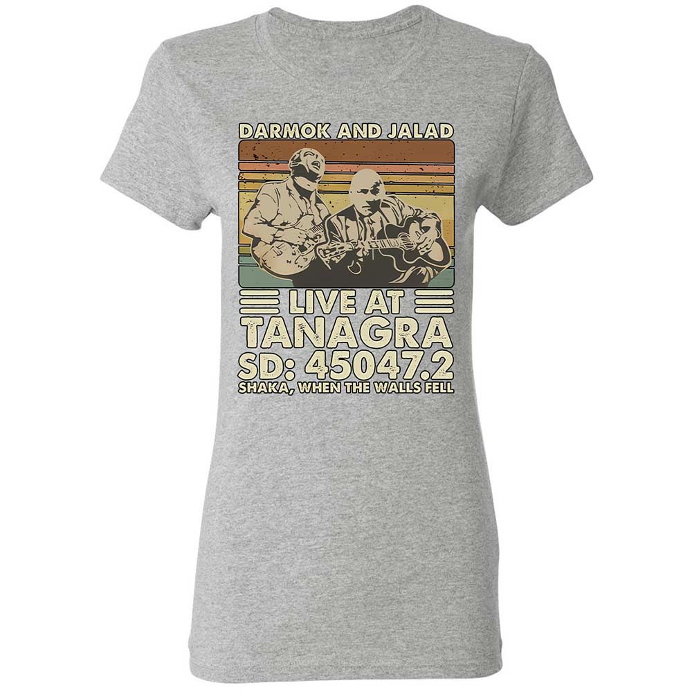 Women's T-Shirt - QCJYLHTQ - Sport Grey - 14