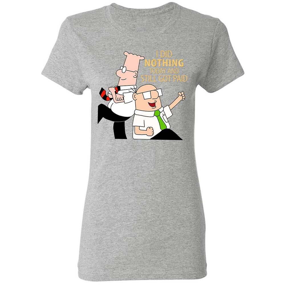 I Did Nothing and Still Got Paid - Sport Grey - 14