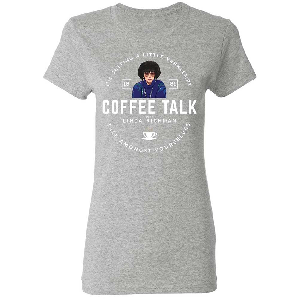 Coffee Talk with Linda Richman - Sport Grey - 14