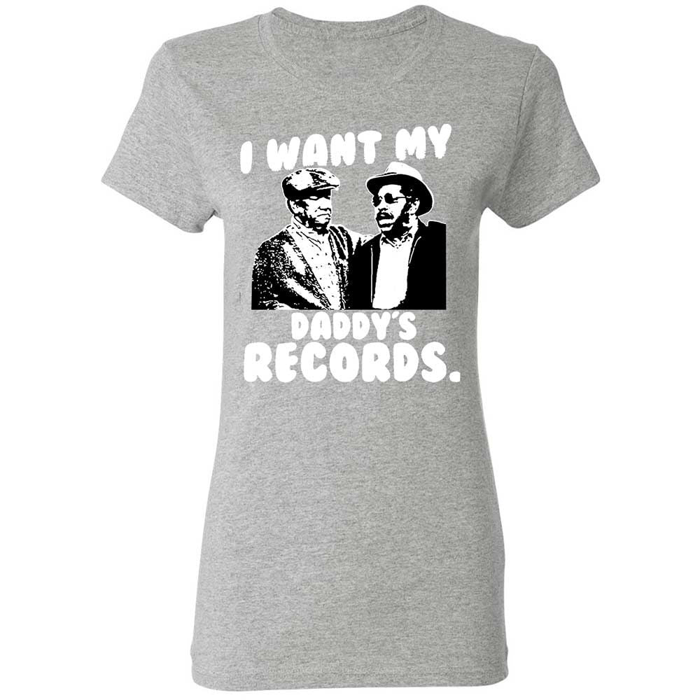 I Want My Daddy's Records - Sport Grey - 14