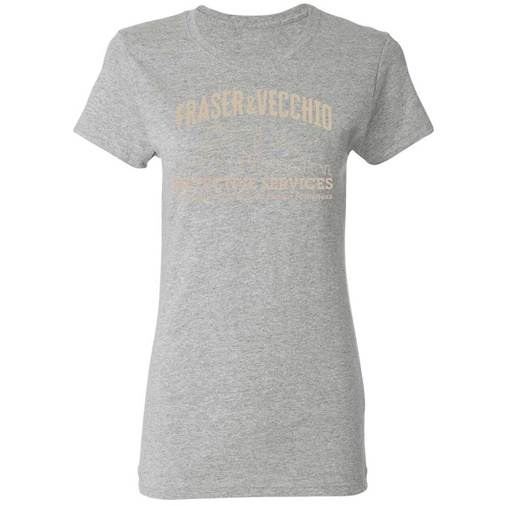 Women's T-Shirt - C35VL5RK - Sport Grey - 14