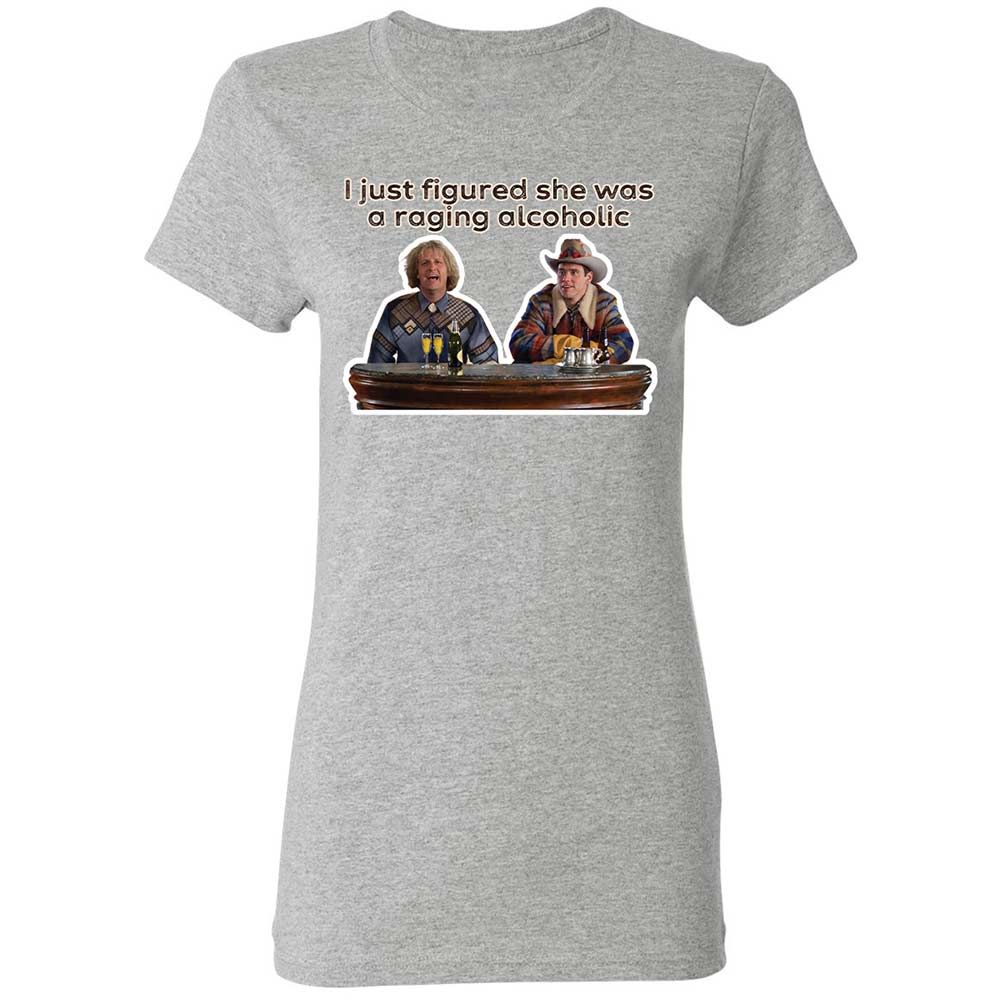 Women's T-Shirt - 4KC3NLHQ - Sport Grey - 14