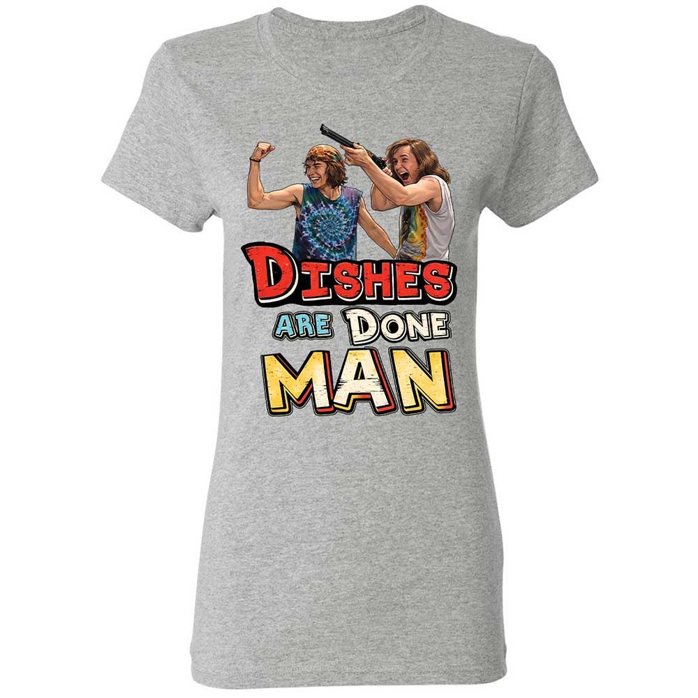 Women's T-Shirt - 6UH5BFQH - Sport Grey - 14