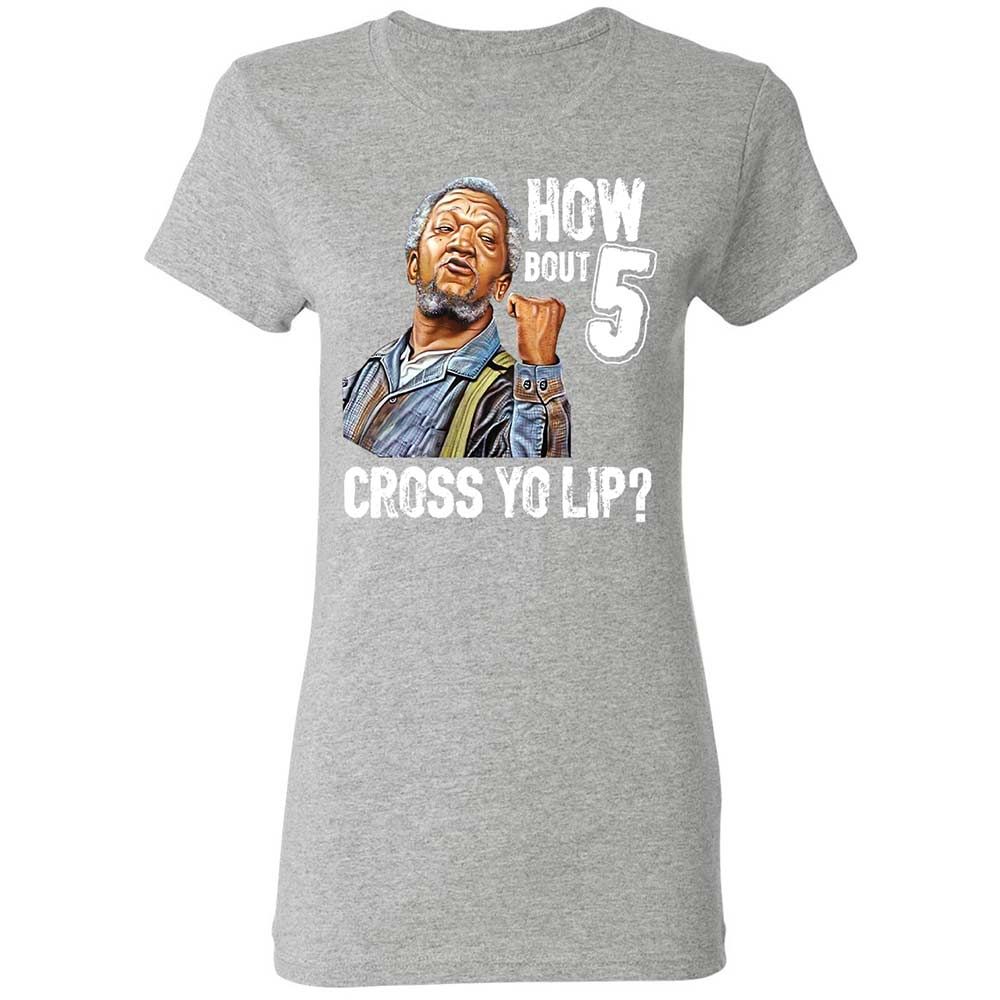 How bout 5 cross yo lip - Sport Grey - 14