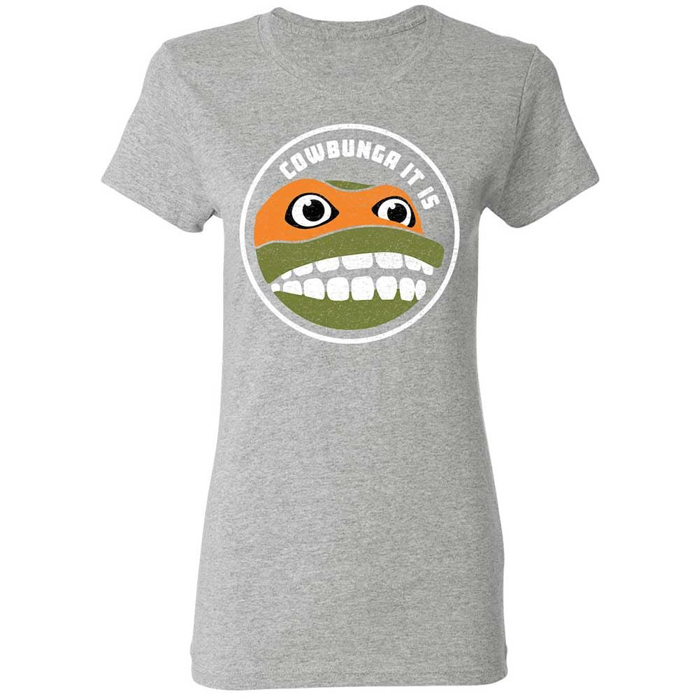 Women's T-Shirt - P1ZZEAFT - Sport Grey - 14