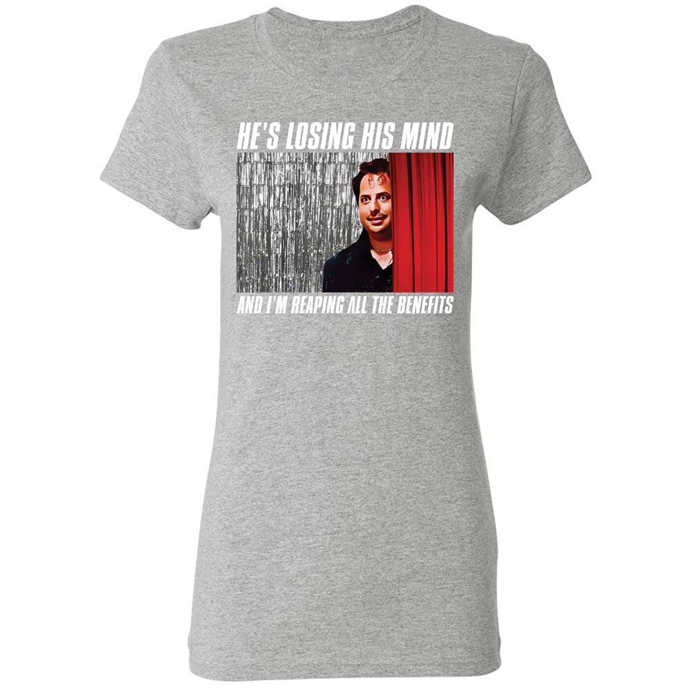 Women's T-Shirt - CK4HM3R8 - Sport Grey - 14