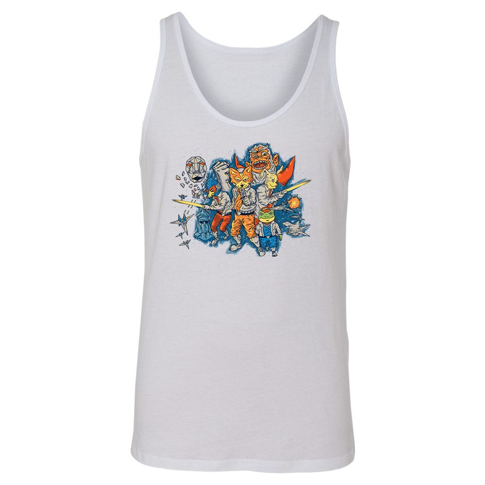 Unisex Jersey Tank - XQ45WR84 - White - 14