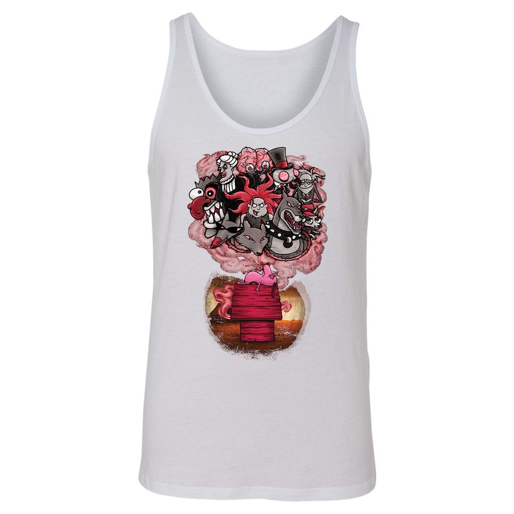 Unisex Jersey Tank - 57BUDSR7 - White - 14