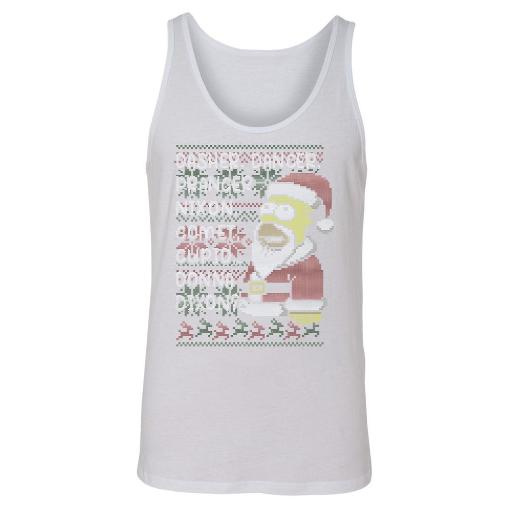 Unisex Jersey Tank - HNZ47F4F - White - 14