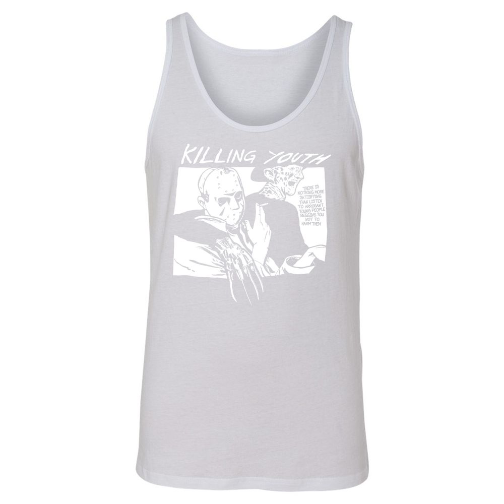 Unisex Jersey Tank - JD99HVHV - White - 14