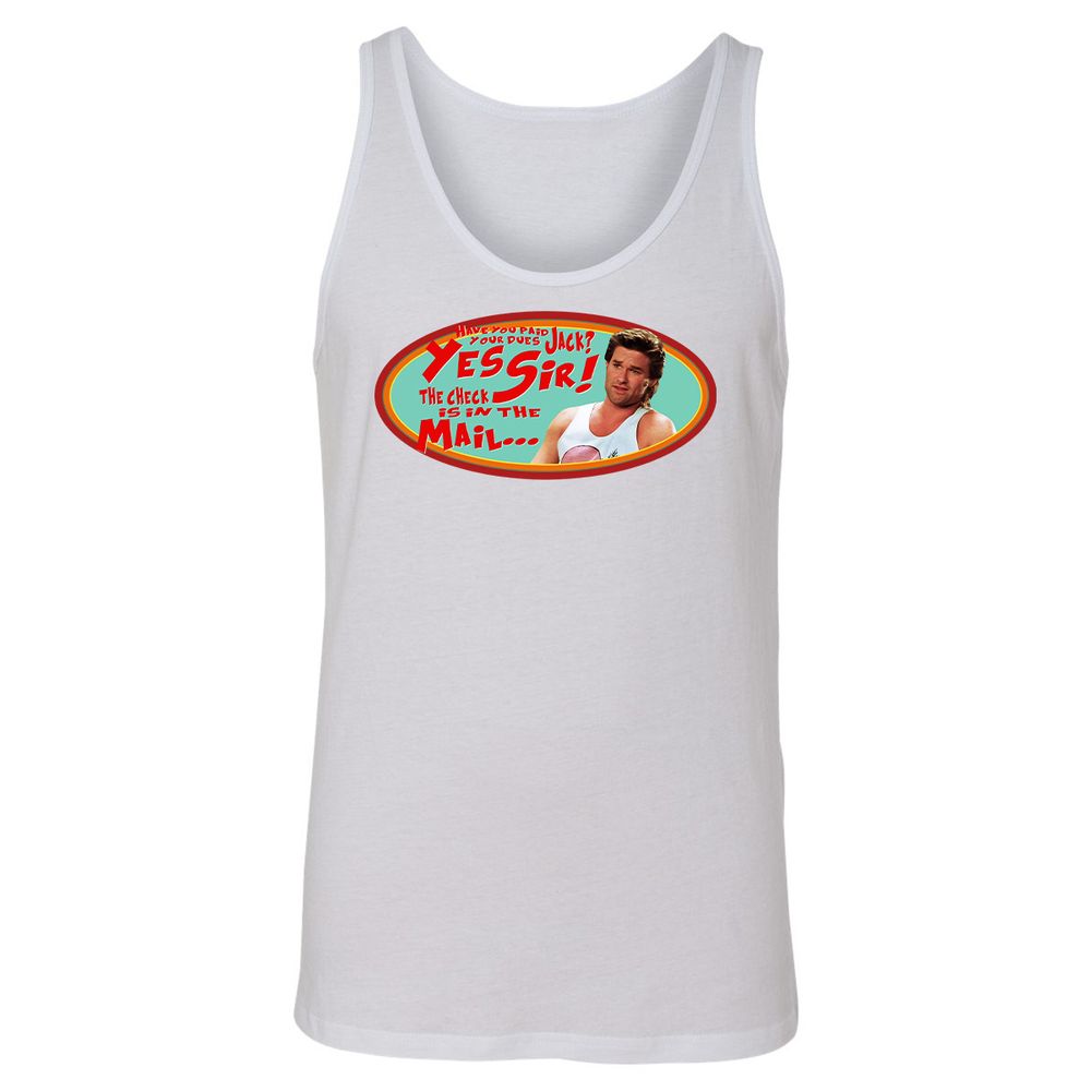 Unisex Jersey Tank - B2SZAQ2J - White - 14