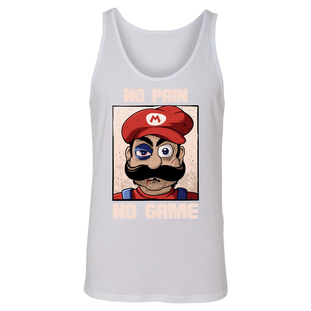 Unisex Jersey Tank - U31E366W - White - 14