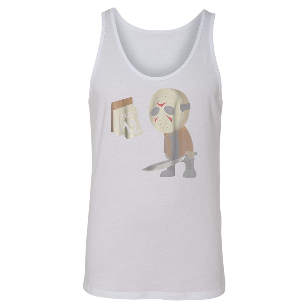 Unisex Jersey Tank - H5XMV5MV - White - 14