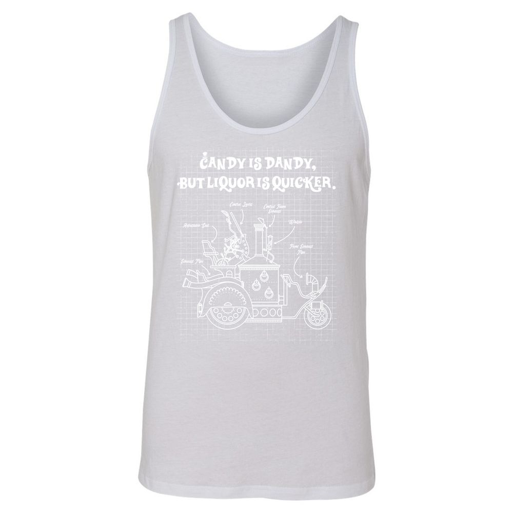 Unisex Jersey Tank - Y3J2E8XR - White - 14