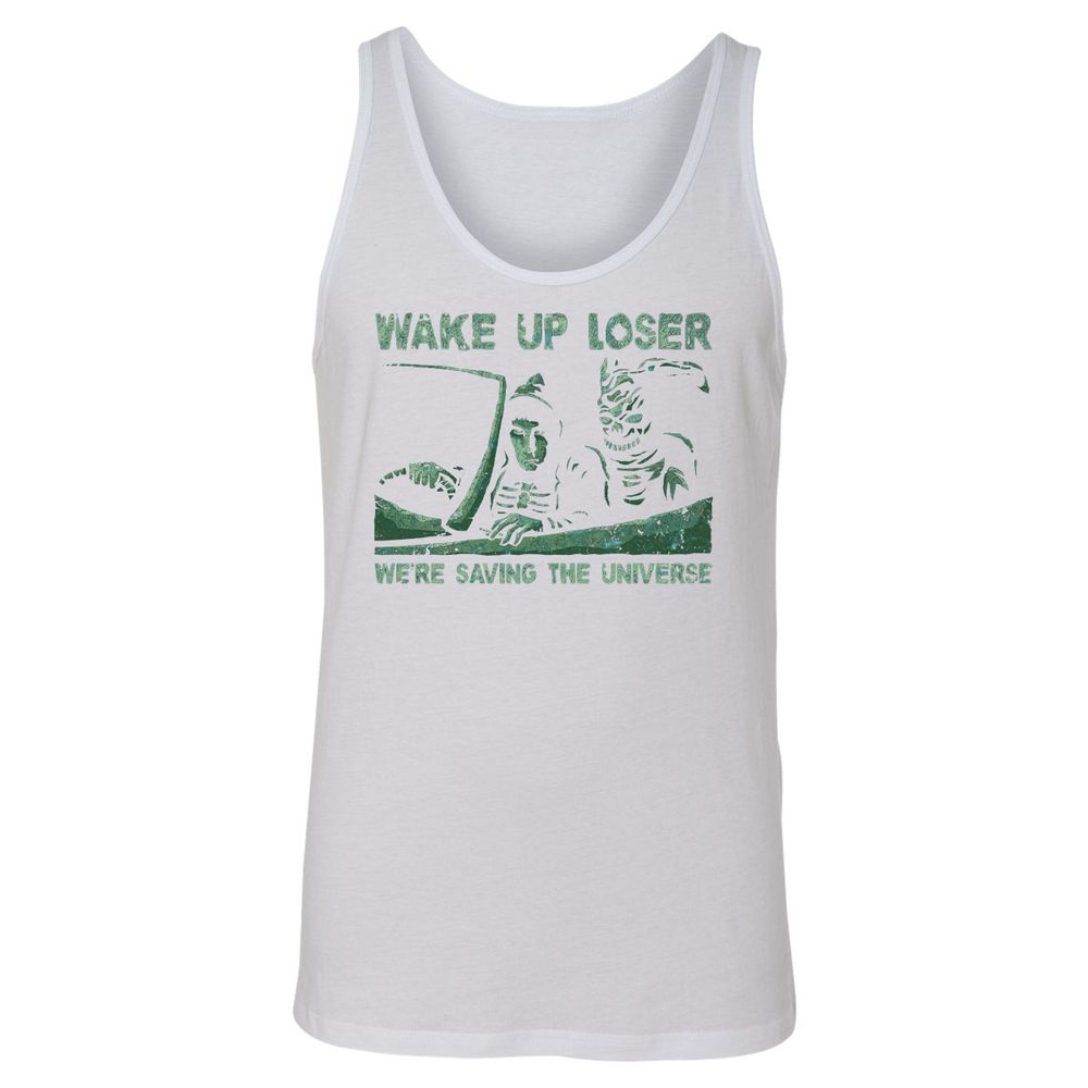 Unisex Jersey Tank - 53JEZDBK - White - 14