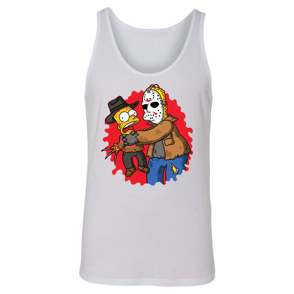 Unisex Jersey Tank - QE9TJFTG - White - 14