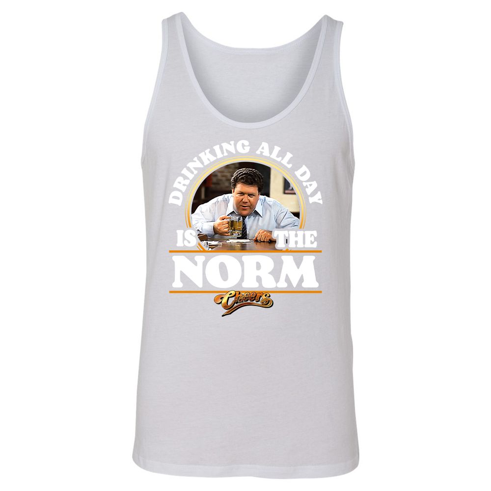 Unisex Jersey Tank - 4CNMP68A - White - 14