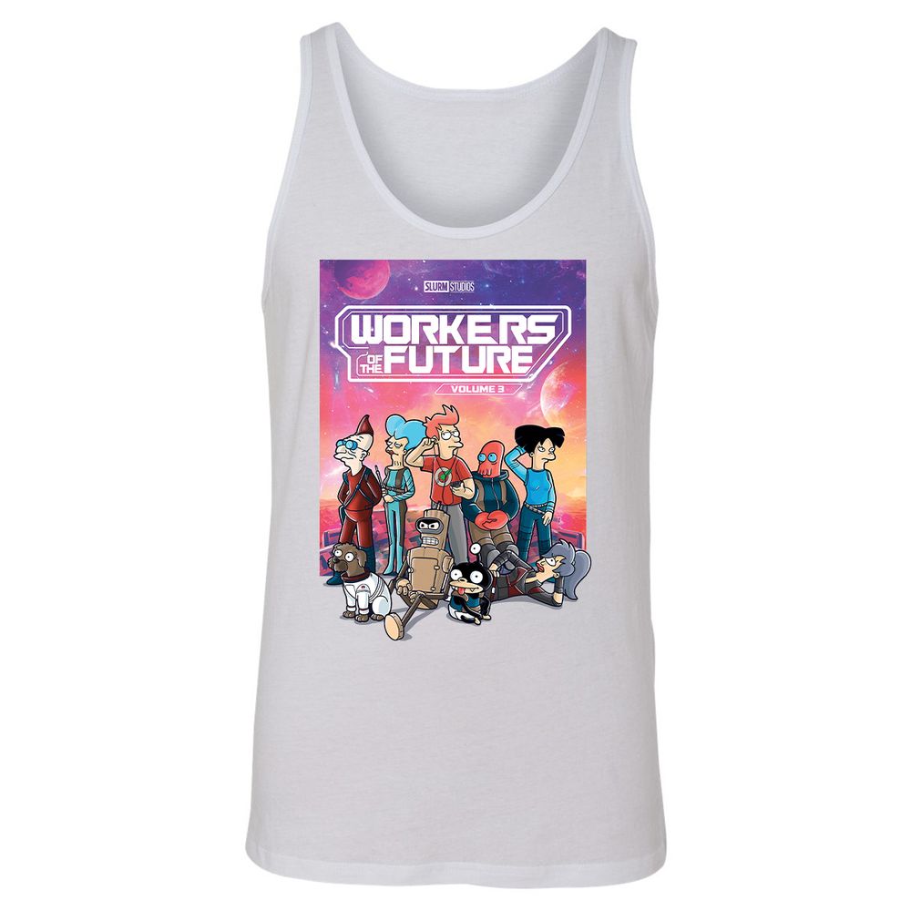 Unisex Jersey Tank - MZUCRB52 - White - 14