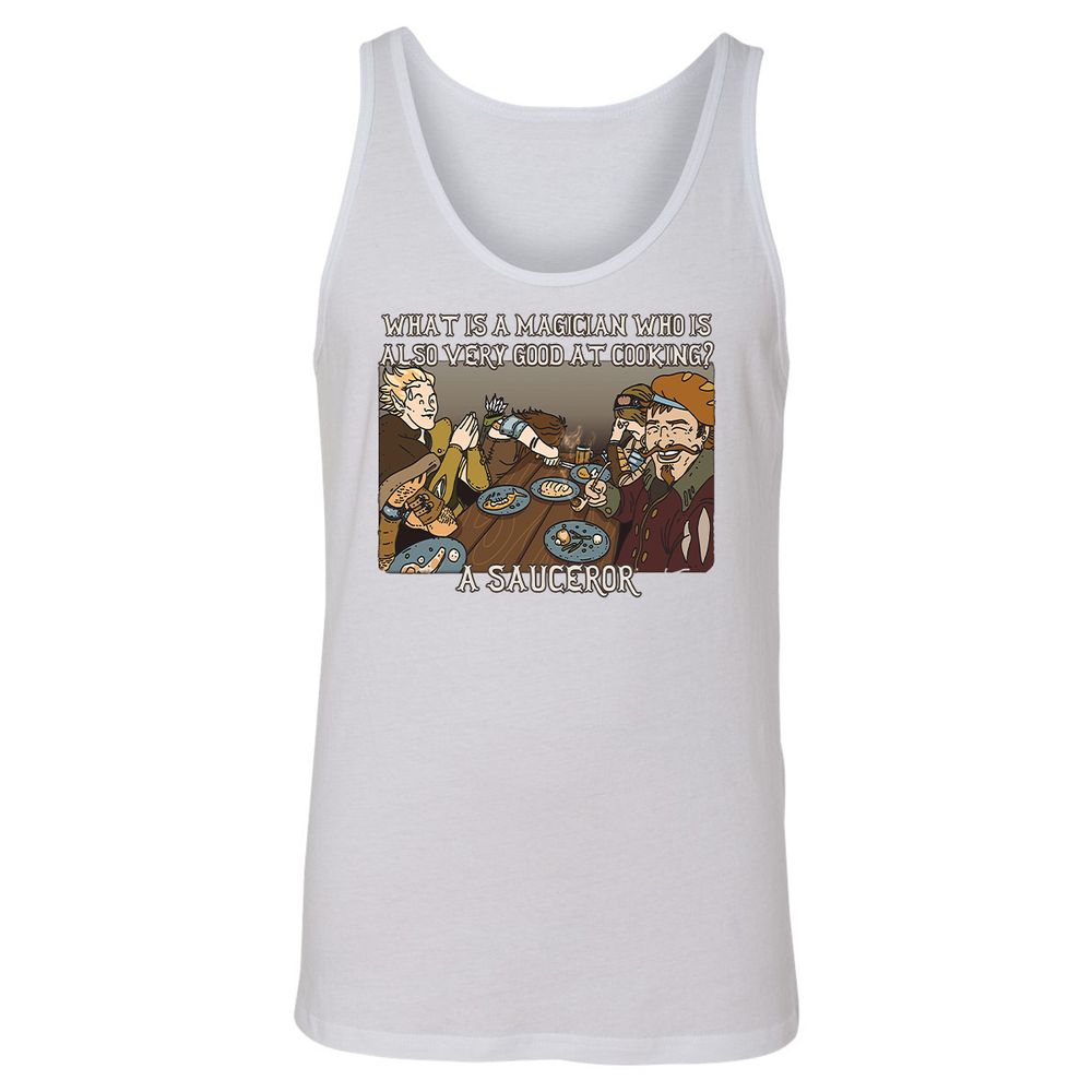 Unisex Jersey Tank - A66XQZ3X - White - 14