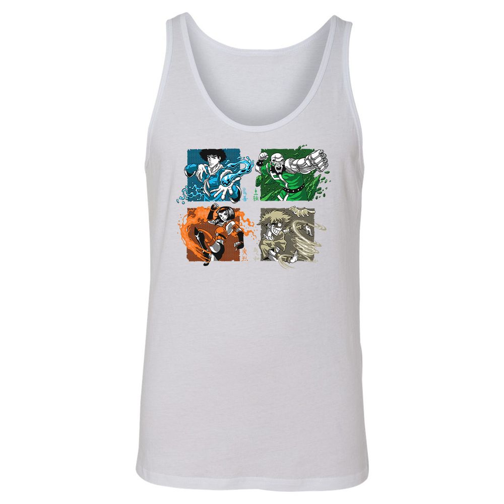 Unisex Jersey Tank - 96LFB2C3 - White - 14