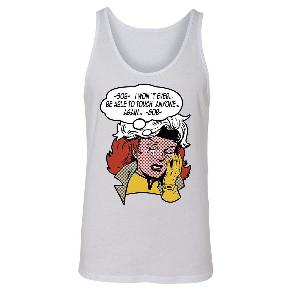 Unisex Jersey Tank - Q8T3K1LC - White - 14