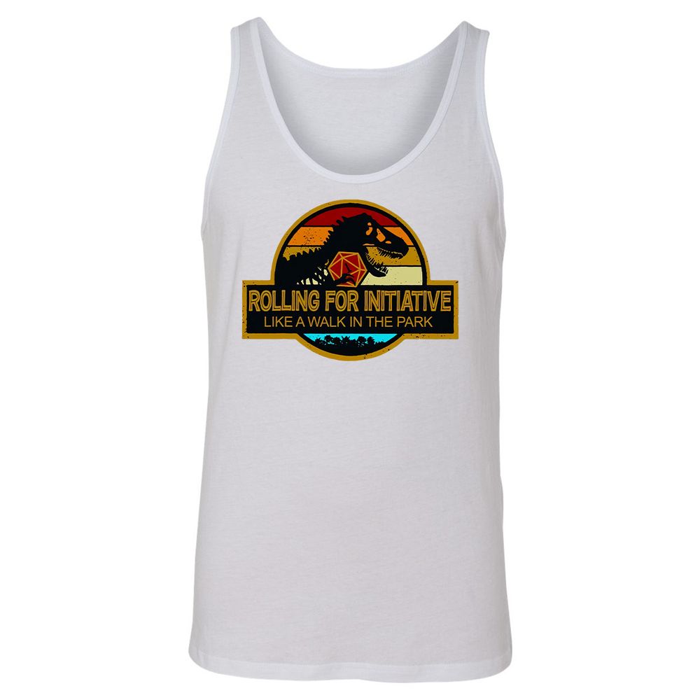 Unisex Jersey Tank - NLM3V6E4 - White - 14