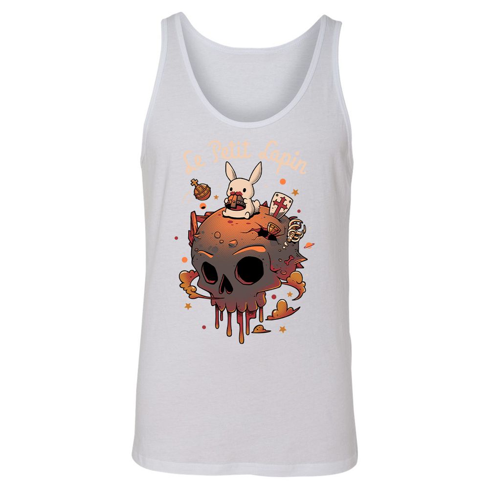 Unisex Jersey Tank - VEPLFMVA - White - 14