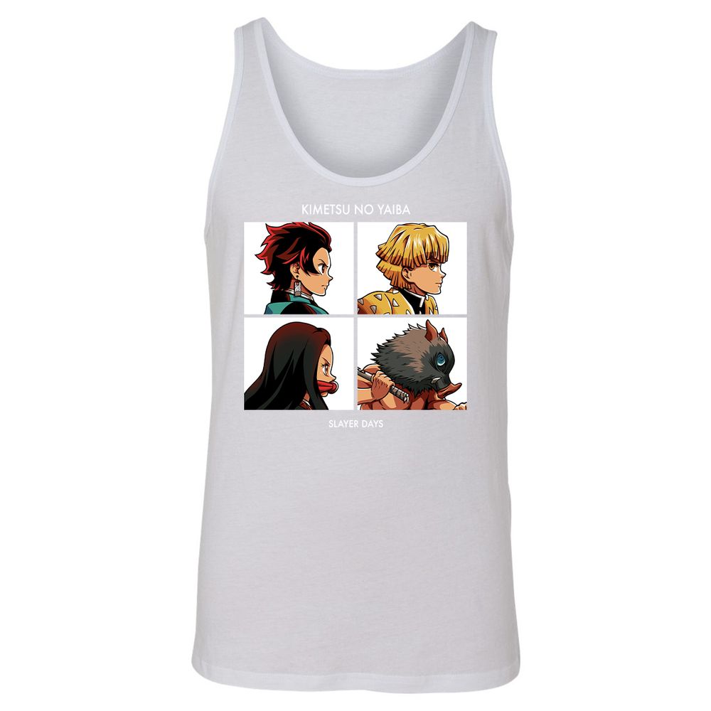 Unisex Jersey Tank - LYYJPY1N - White - 14