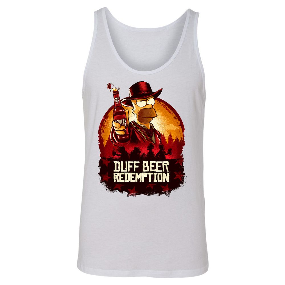 Unisex Jersey Tank - MRQ211PR - White - 14