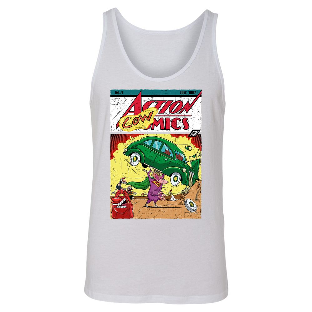 Unisex Jersey Tank - Q8Q82UKQ - White - 14
