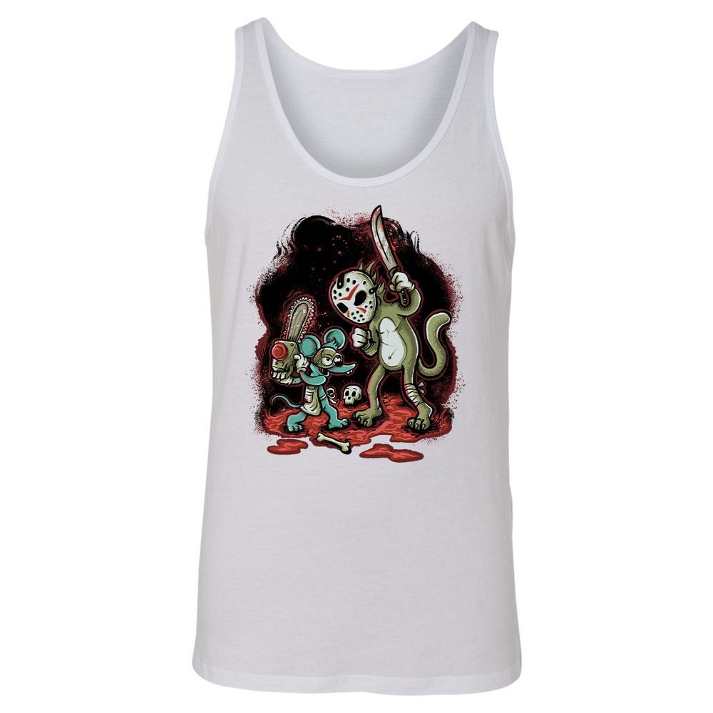 Unisex Jersey Tank - HXQNTBPU - White - 14