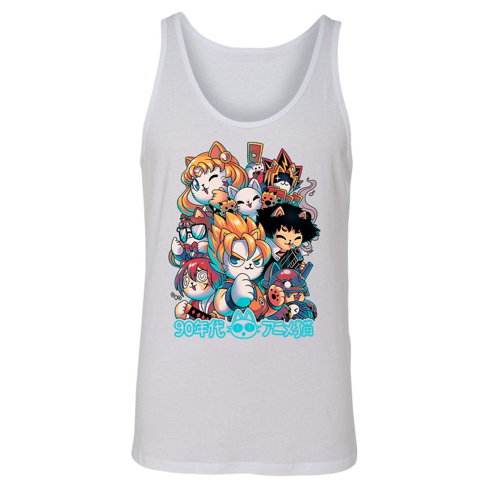 Unisex Jersey Tank - RF6XEQ45 - White - 14