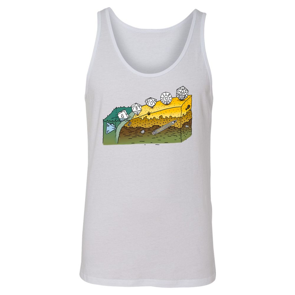 Unisex Jersey Tank - 4H9GPK85 - White - 14