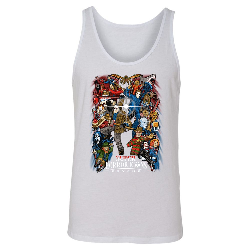 Unisex Jersey Tank - UV439D6L - White - 14