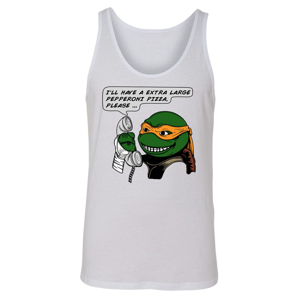 Unisex Jersey Tank - U7E8DG6S - White - 14