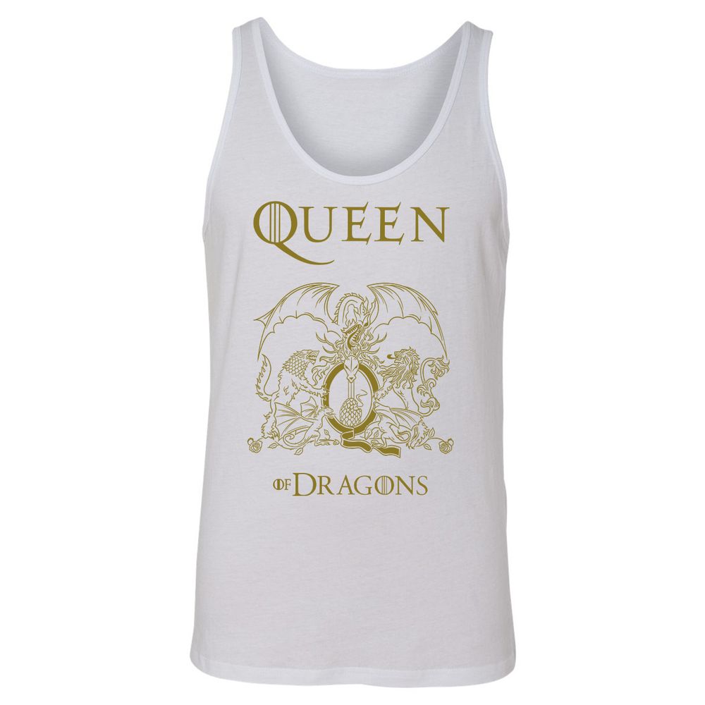 Unisex Jersey Tank - R83KT6J2 - White - 14