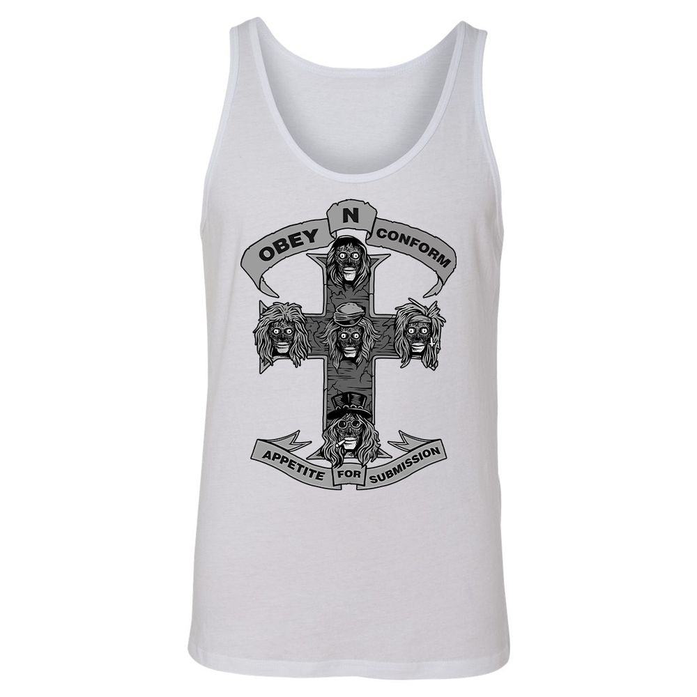 Unisex Jersey Tank - K5X6NM68 - White - 14