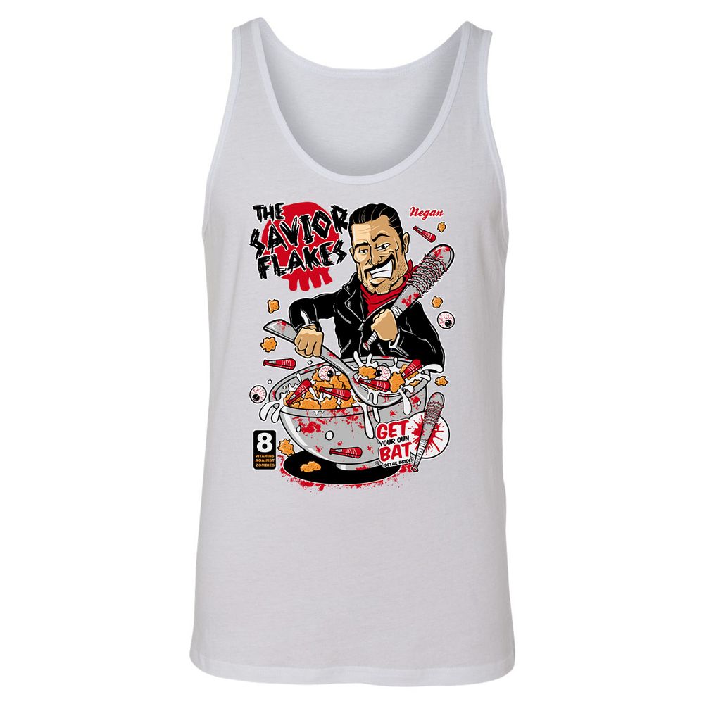 Unisex Jersey Tank - XSLFLHNN - White - 14