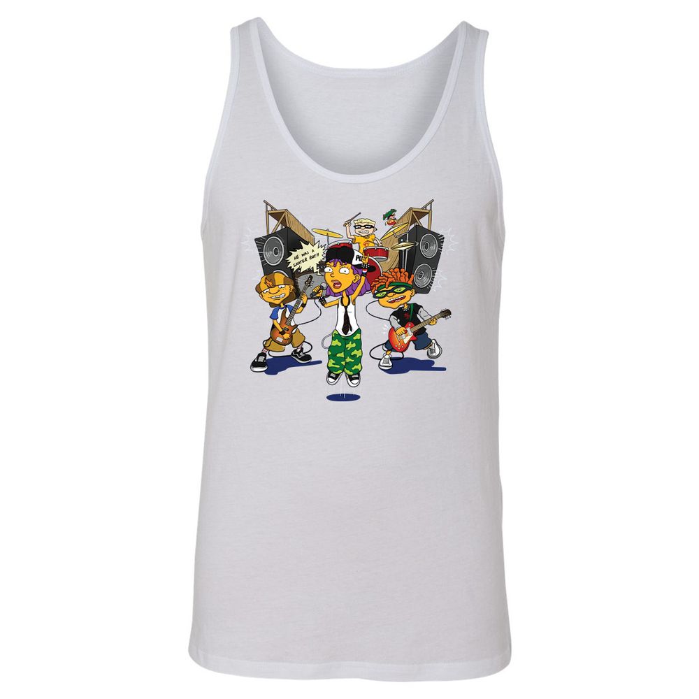 Unisex Jersey Tank - 6Y1AFX7T - White - 14